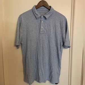 Faherty - Sky Blue Cloud Cotton Polo - Size L